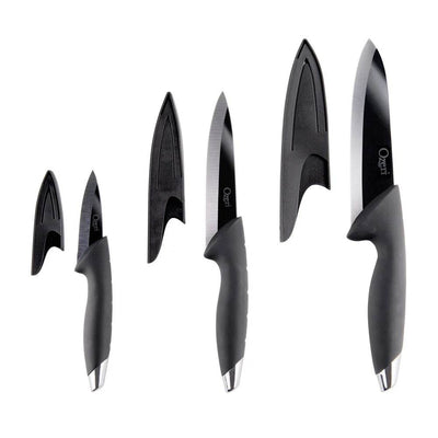 Ceramic Knife Set 6-Piece Ergonomic Handles