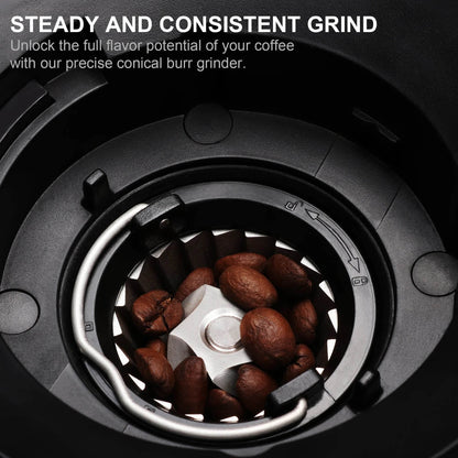 BioloMix Automatic Burr Mill Electric Coffee Grinder - Loft&Timber