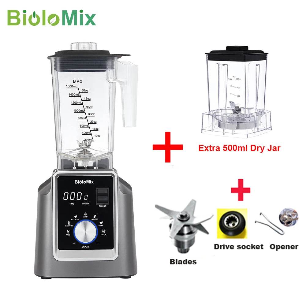 Biolomix Digital BPA FREE 2L Automatic Program Professional Commercial Blender - Loft&Timber