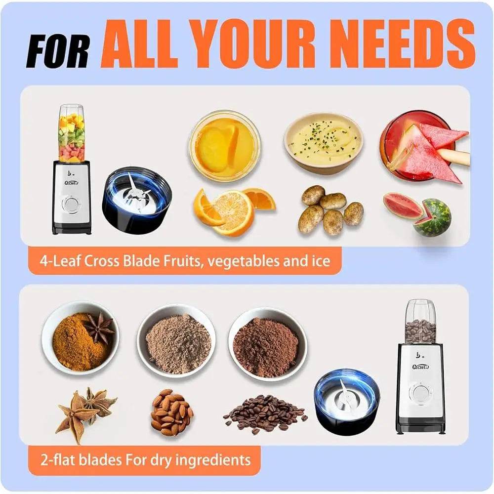 Powerful Mini Personal Blender 350W Smoothie Maker