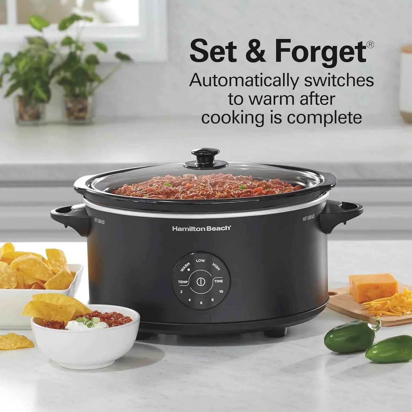Hamilton Beach 6 Quart Programmable Slow Cooker - Loft&Timber