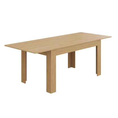 35" Extendable Wooden Dining Table - Loft&Timber