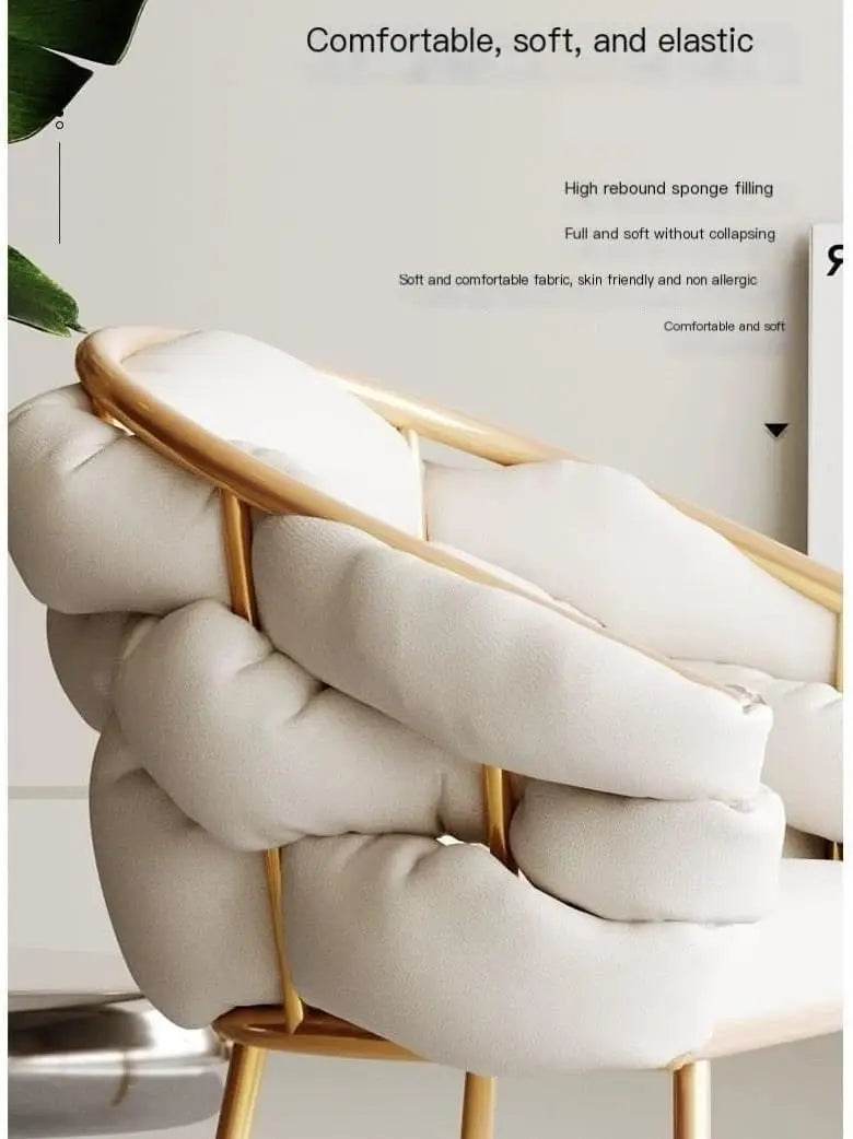 Formwell Leisure Single Sofa Chair Velvet with Gold Legs - Loft&Timber