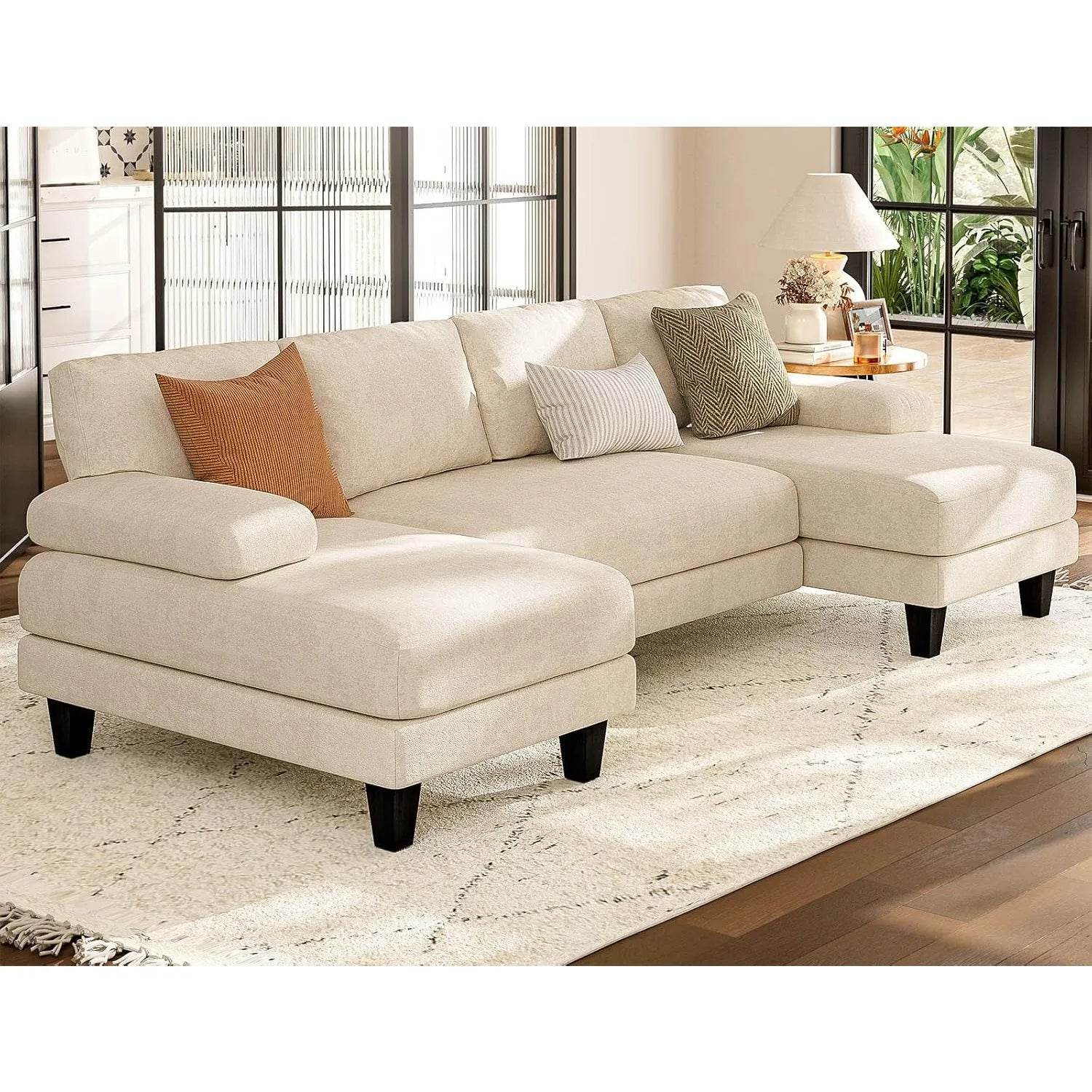 U Shaped Sectional Couches - Loft&Timber