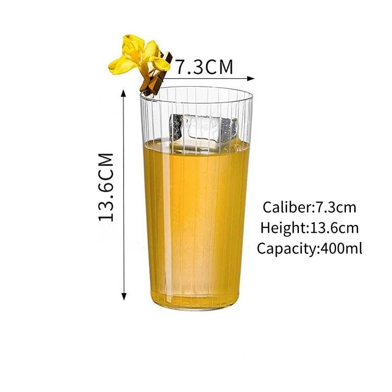 Japanese Style Engraved Cocktail Glasses