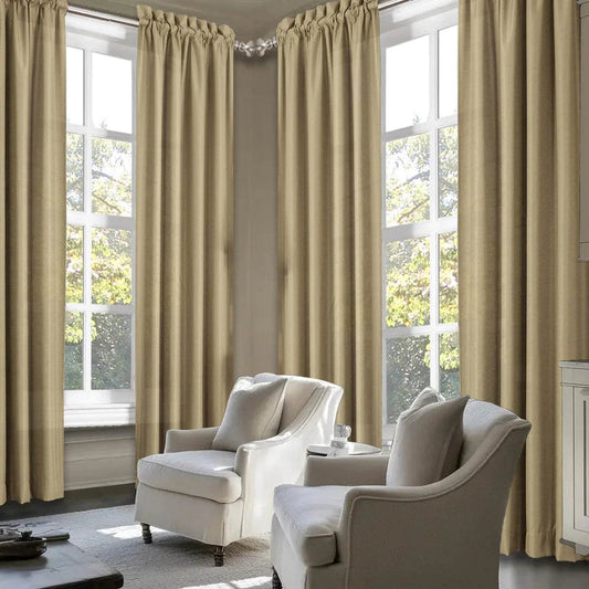 4pcs Light Filtering Curtains - Loft&Timber
