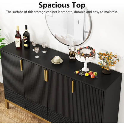 59" Luxury Buffet Cabinet with Storage - Loft&Timber