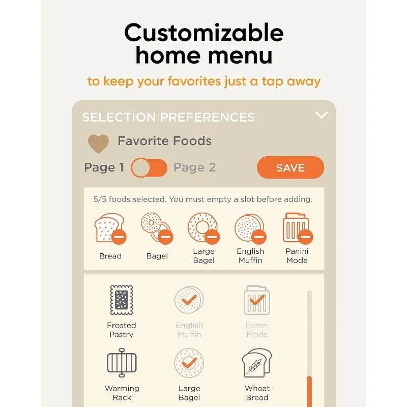 Revolution R270 High-Speed Touchscreen Toaster