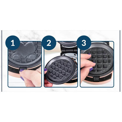 Waffle Maker and Removable 5-Plate Set - Loft&Timber