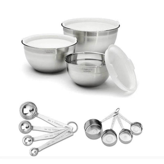 Non-Handled Stainless Steel Mixing Bowls Set - Loft&Timber