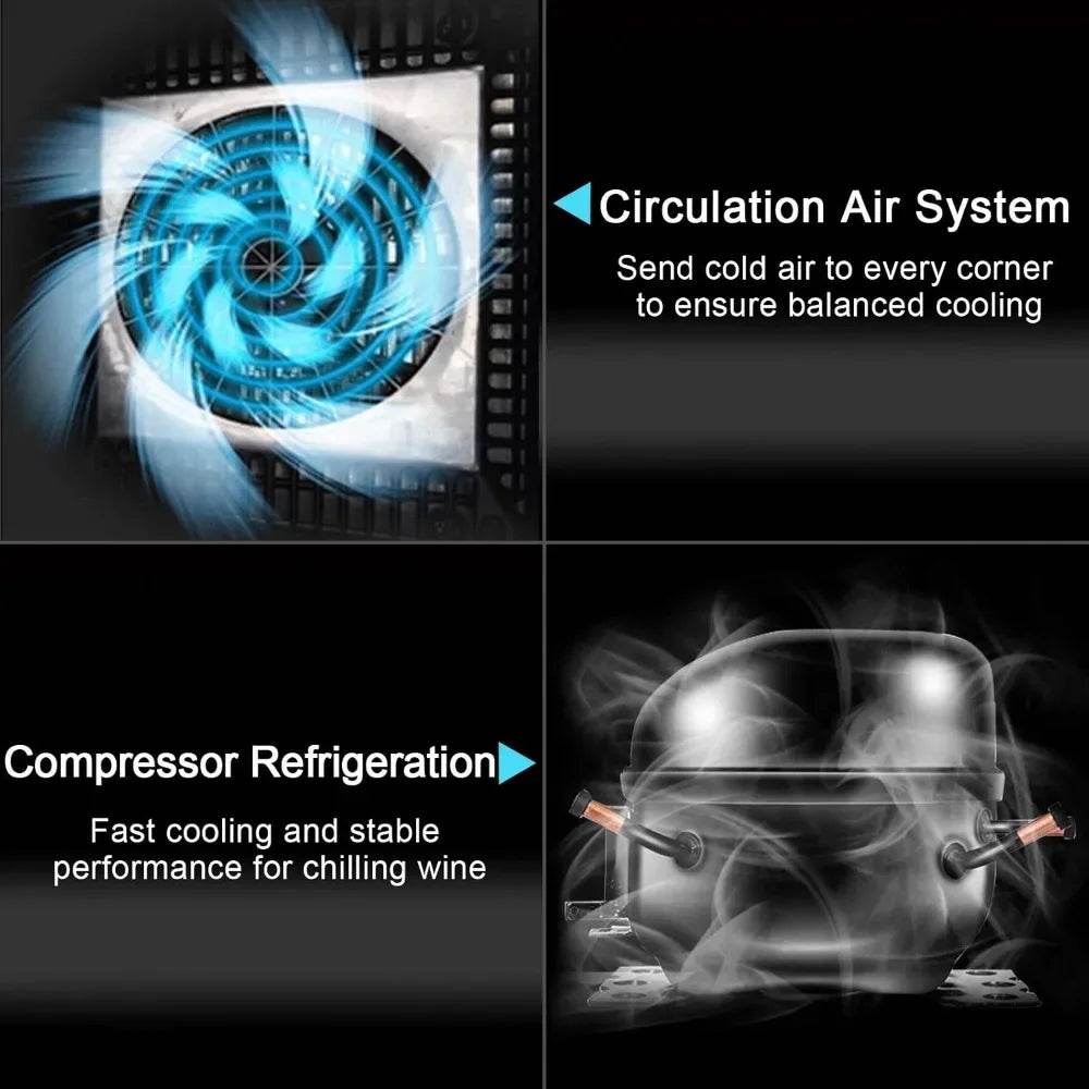 18 Bottle Wine Fridge - Loft&Timber