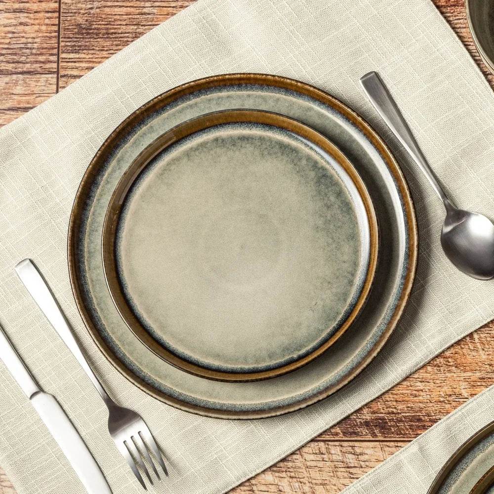 Ceramic Round Salad Plate Dishwasher Safe