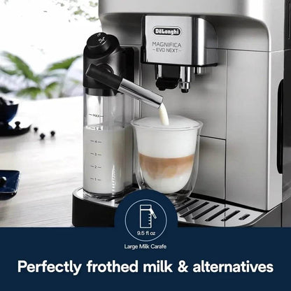Automatic Espresso Machine with Grinder and Milk Frother - Loft&Timber