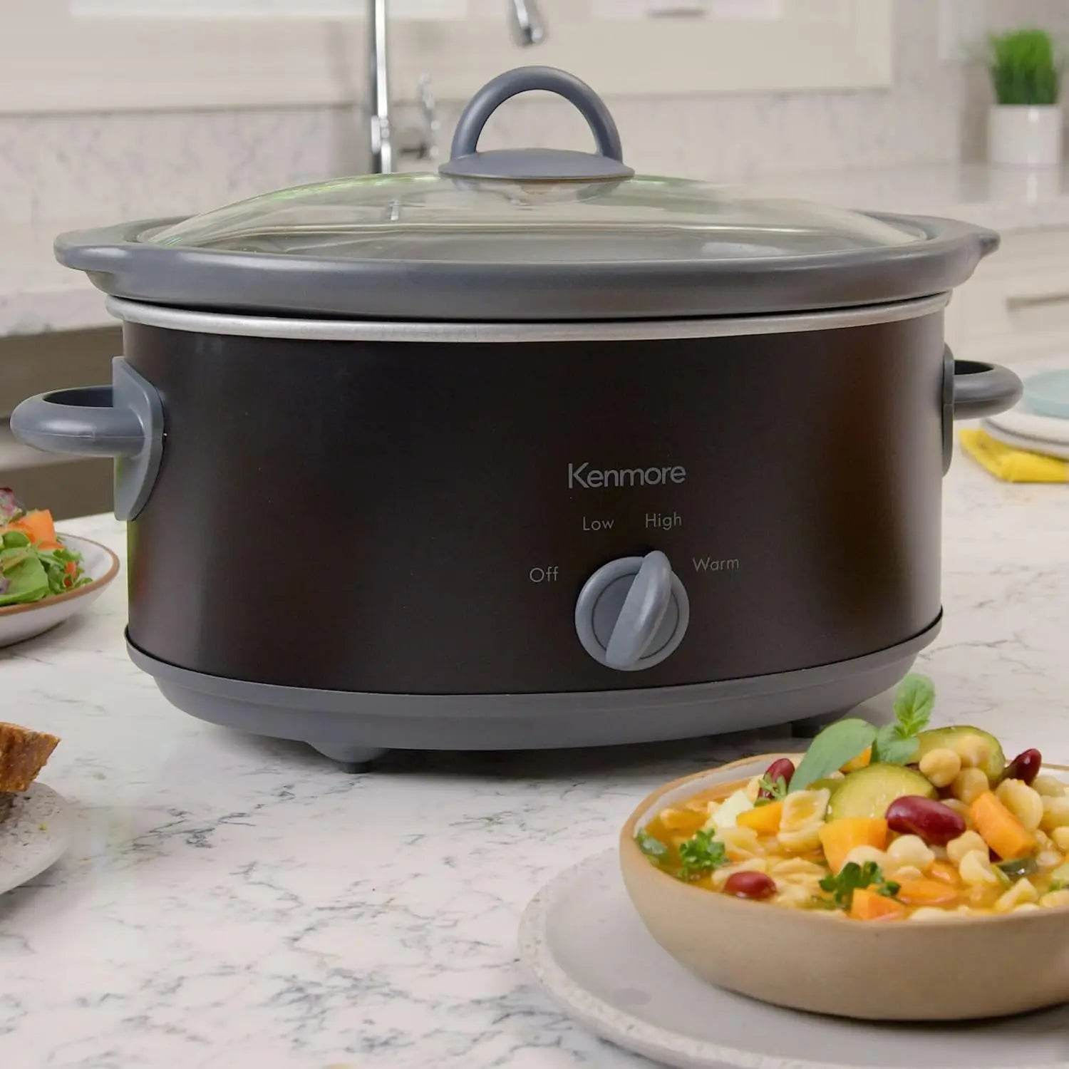 Kenmore 5qt 4.7L Slow Cooker - Loft&Timber
