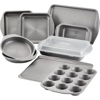 Total Nonstick Bakeware Set with Nonstick Bread Pan, Cookie Sheet, Baking Pan, Baking Sheet, Cake Pan - Loft&Timber