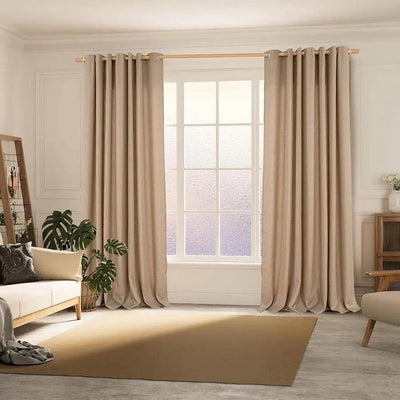 Tan Curtains 84 Inch - Light Filtering