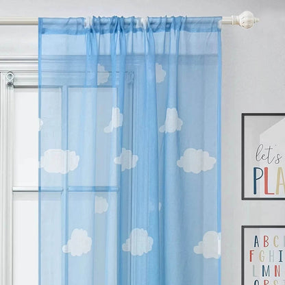 2PCS Cute Cartoon Blue Sky - Loft&Timber