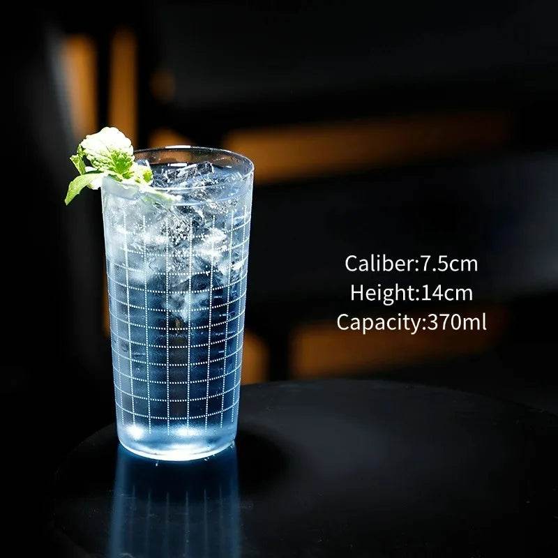 Ultra-Thin Etched Collins Glass Cup, Highball - Loft&Timber