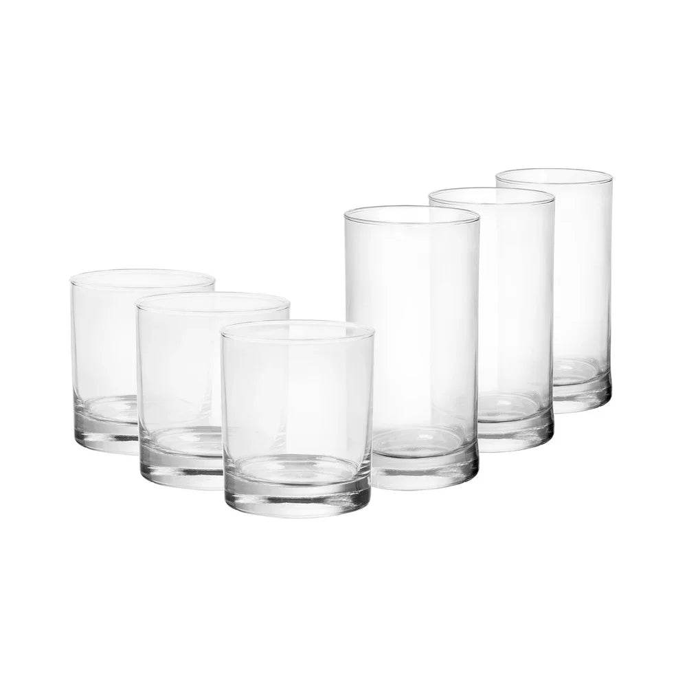 6Pcs Whiskey Glass Cup Rum Liqueur Mini Shot Glass Creative Diamond Shaped