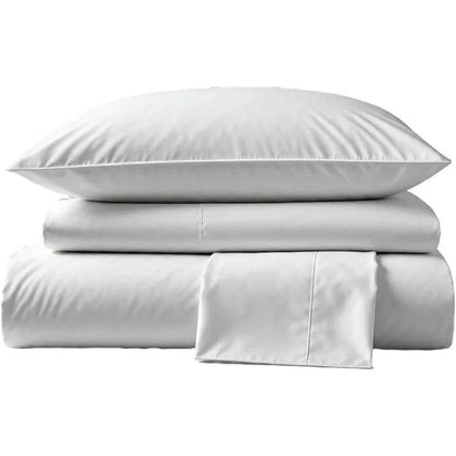 Pima Bed Sheet Set – King Size, 4 Pieces, 100% Peruvian Pima Cotton, Percale, 415 Thread Count - Loft&Timber