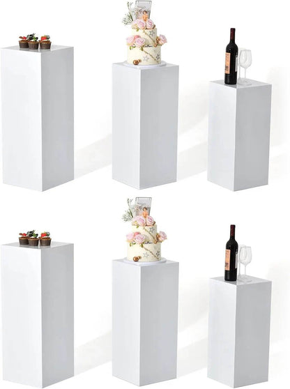 6PCS Metal Display Pedestal Stand for Cake or Flowers - Loft&Timber