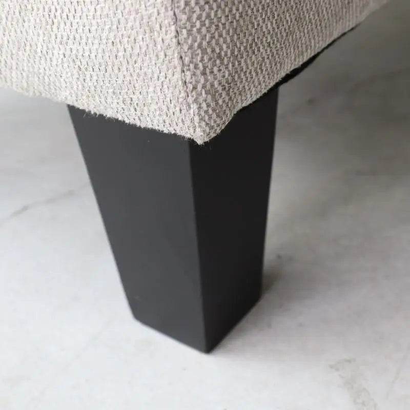 Light Gray Fabric Ottoman - Stylish and Versatile Storage Solution - Loft&Timber