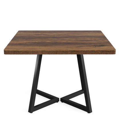 Tribesigns Square Dining Table for 4, 31.5" - Loft&Timber