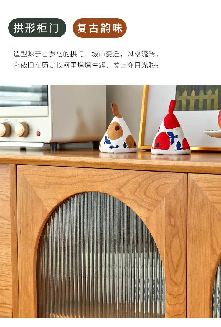 Japanese Vintage Solid Wood Sideboard - Loft&Timber