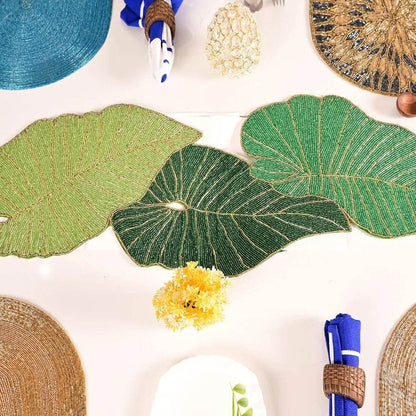 Luxury Beaded Table Runner 13x36 Inches - Loft&Timber