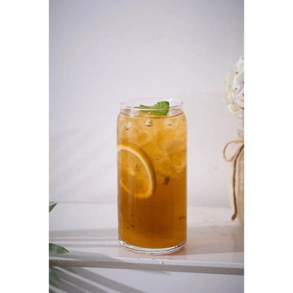 4 Pack 20oz Clear Can Shaped Drinking Glasses - Loft&Timber