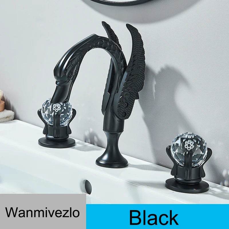 Wanmivezlo Gold Swan Basin Faucet - Loft&Timber