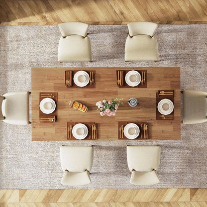 63" Dining Table for 4-6 - Loft&Timber