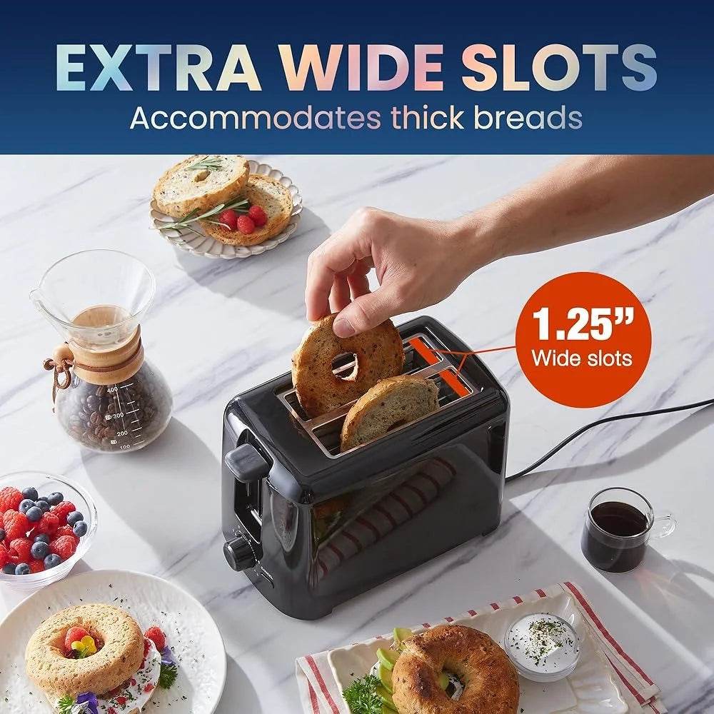 Cool Touch Toaster with 6 Temperature Settings