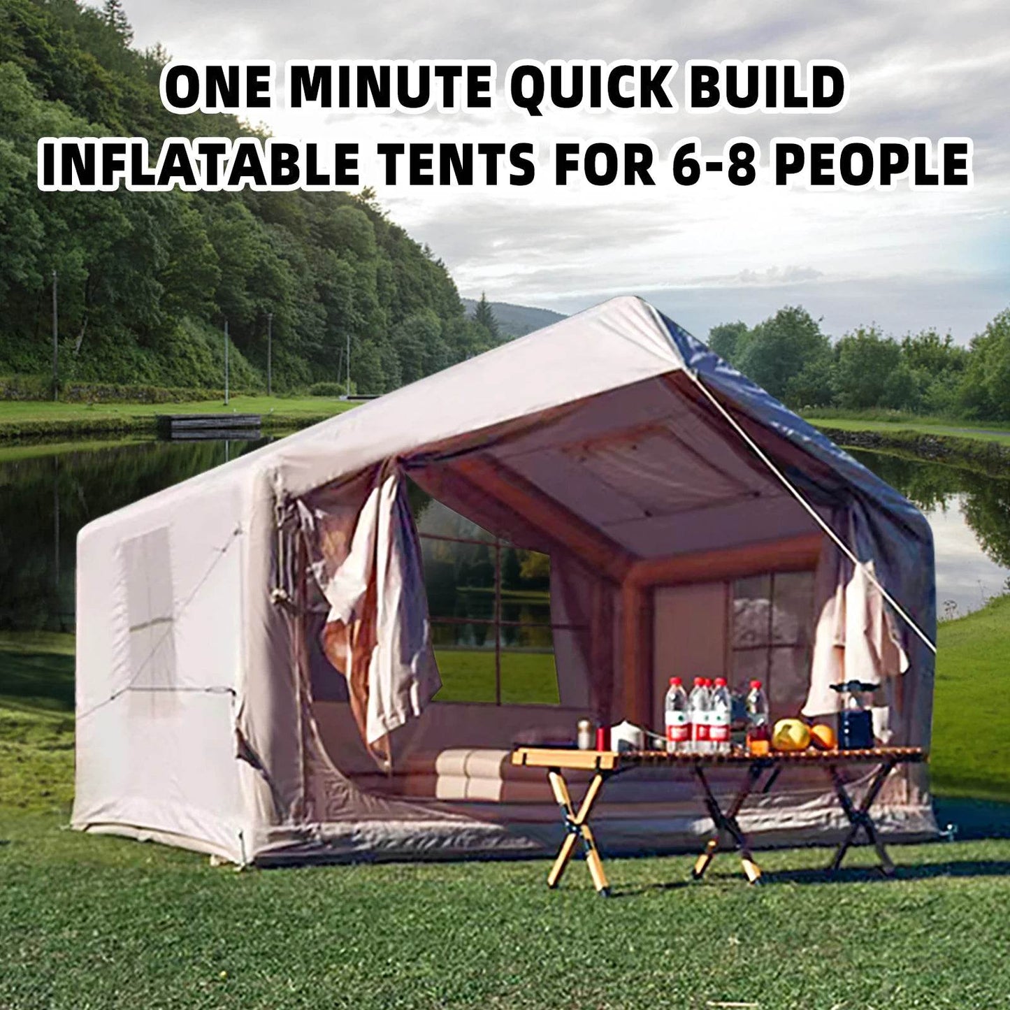 Inflatable Camping Tent - Loft&Timber