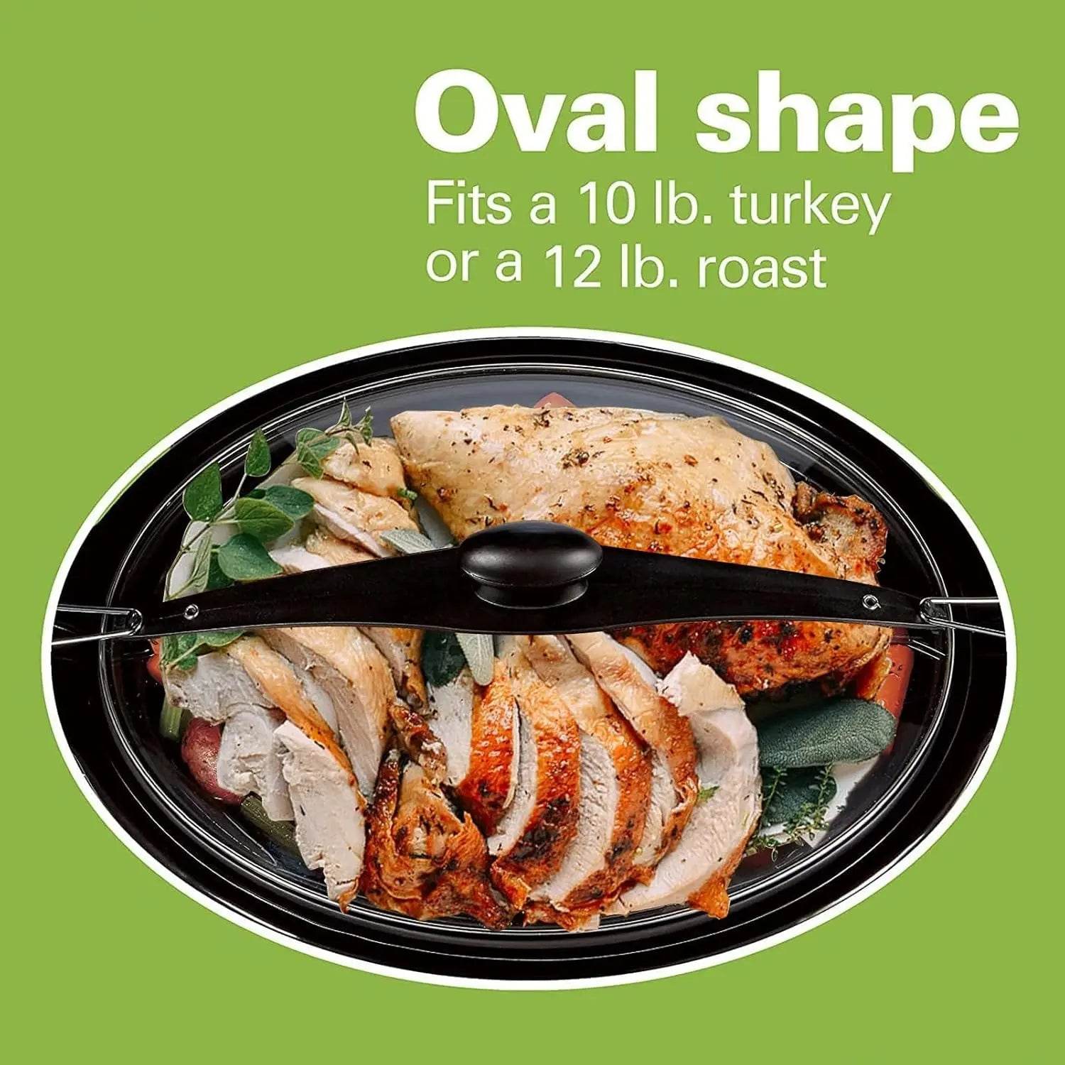 Extra Large 10 Quart Slow Cooker - Loft&Timber