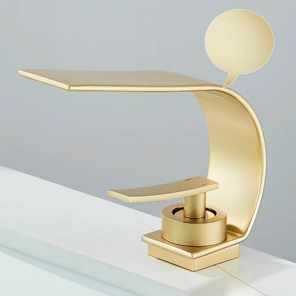 Waterfall Bathroom Sink Faucet - Loft&Timber