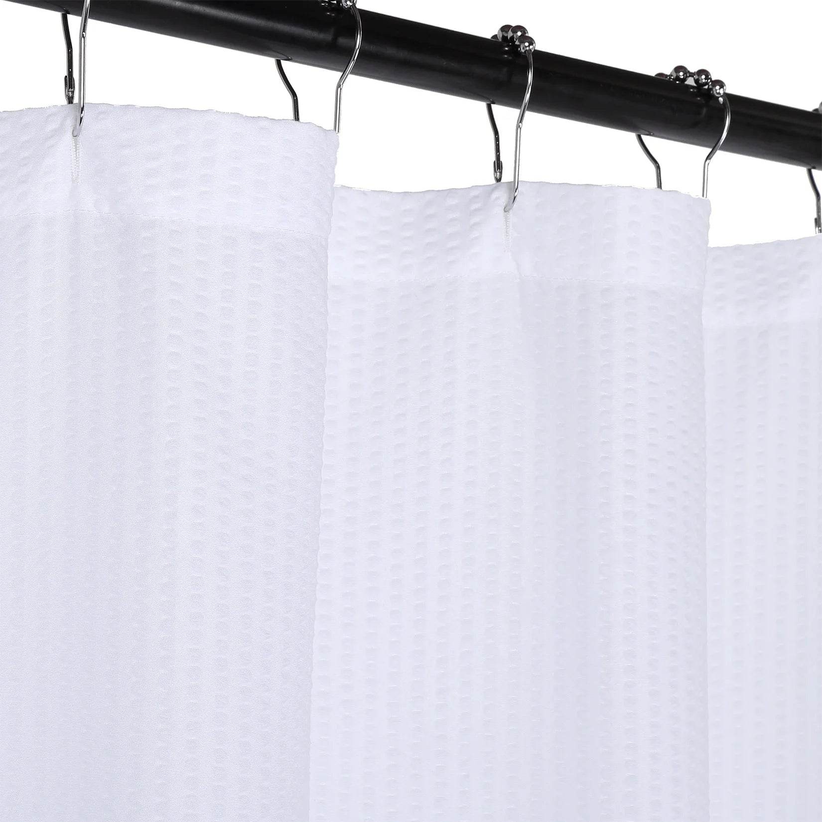 Shower Curtain Soft Microfiber Shower Curtain, Water Repellent 72x72Inches - Loft&Timber