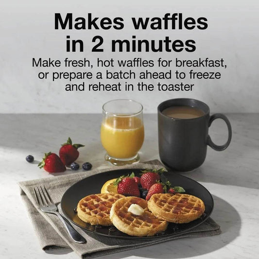 Mini Waffle Maker Non-stick Grids - Loft&Timber