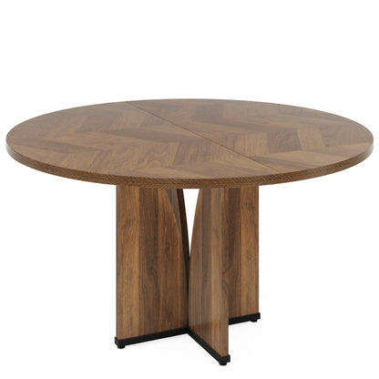 Tribesigns 39" Round Conference Table for 4 - Loft&Timber