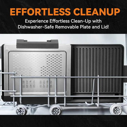 Baker's Friend Smokeless Indoor Grill with Removable Plates - Loft&Timber