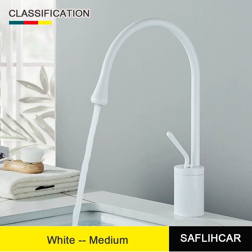 Brushed Gold Basin Faucet - Loft&Timber