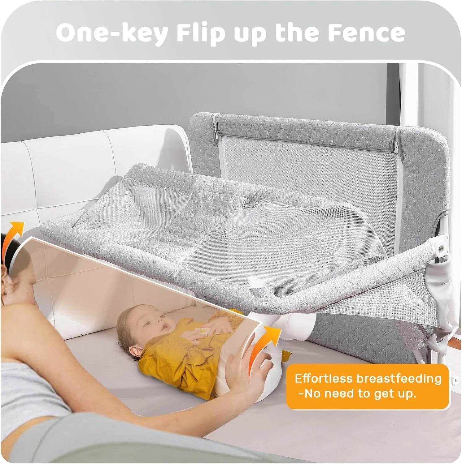 3-in-1 Folding Baby Crib - Loft&Timber