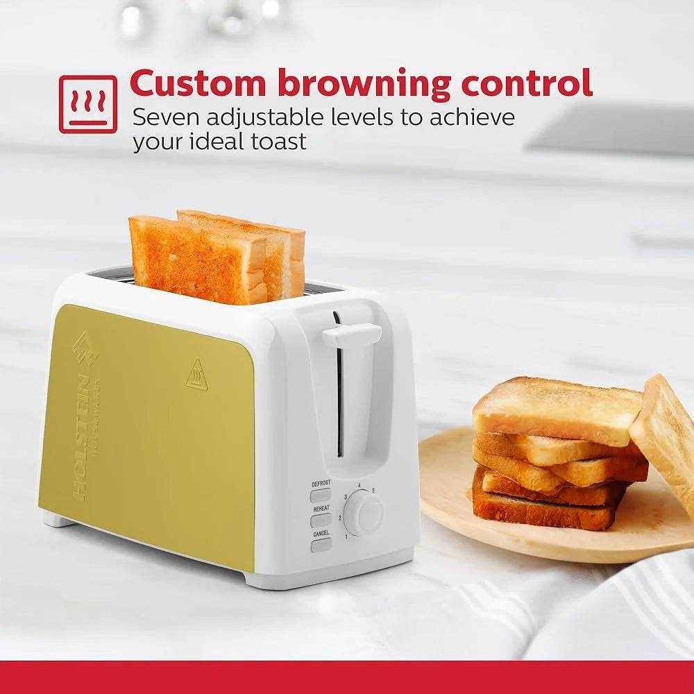 2-Slice Electric Toaster with 7 Settings