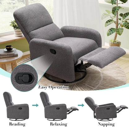 Swivel Glider Rocking Recliner Chair - Loft&Timber