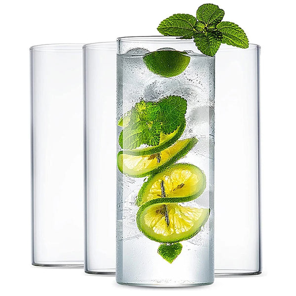 Extra thin Drinking Glasses, Highball Set of 4