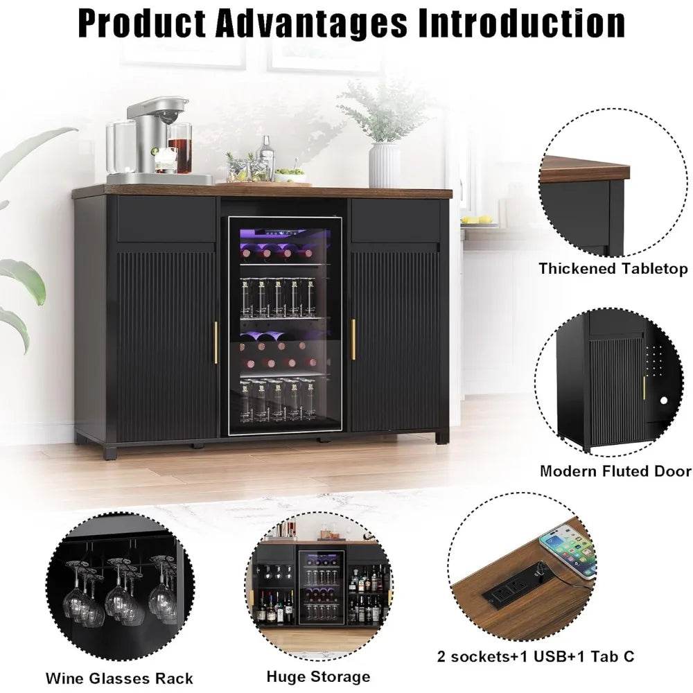 Retro Compact Refrigerator 3.2 Cu Ft Dry Erase Mini Fridge with Adjustable Shelves