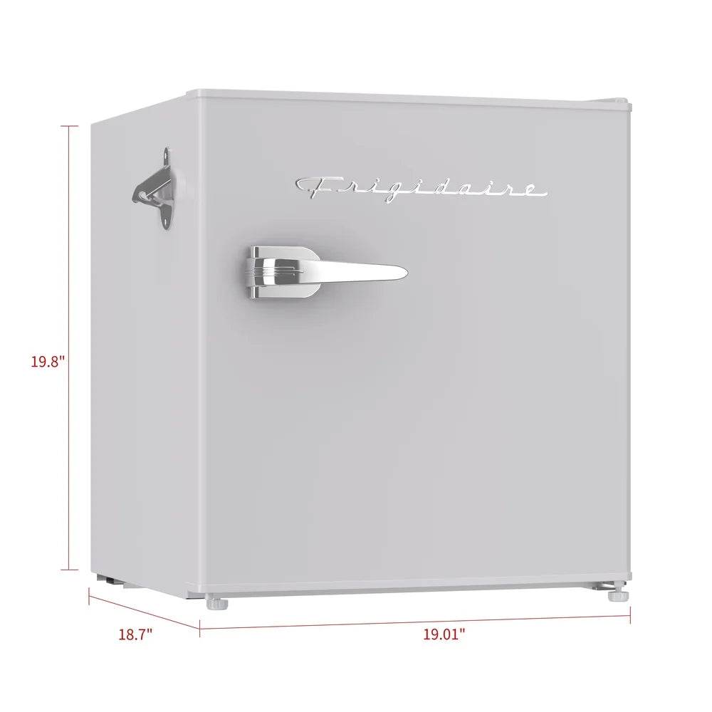 1.6 Cu Ft Retro Mini Fridge with Side Bottle Opener - Loft&Timber