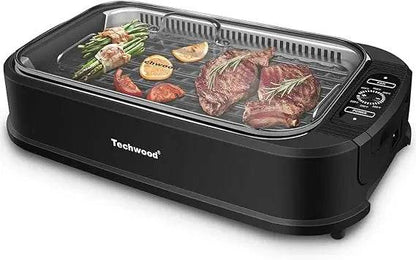 Techwood 1500W Smokeless Indoor Electric Grill - Loft&Timber