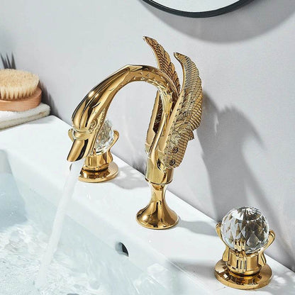 Wanmivezlo Gold Swan Basin Faucet - Loft&Timber