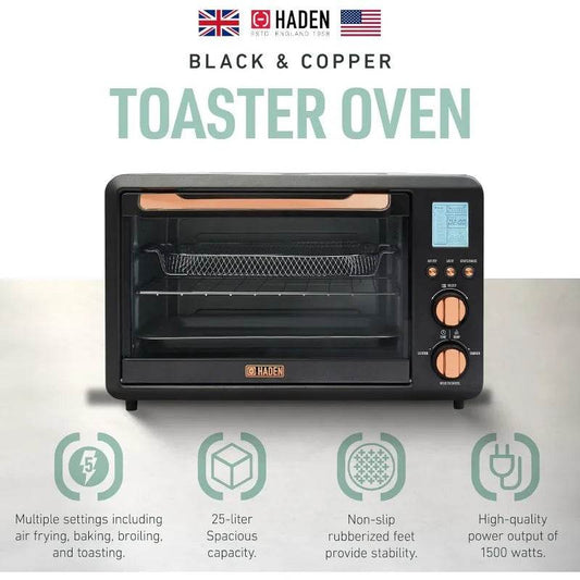 Haden Countertop 6 Slice Toaster Oven Air Fryer Combo - Loft&Timber